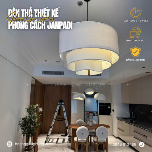 Đèn thả phong cách JAPANDI