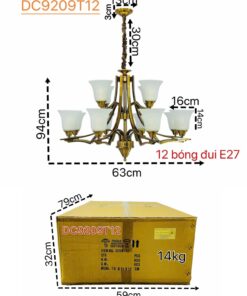 Đèn chùm hiện đại DC9209T12