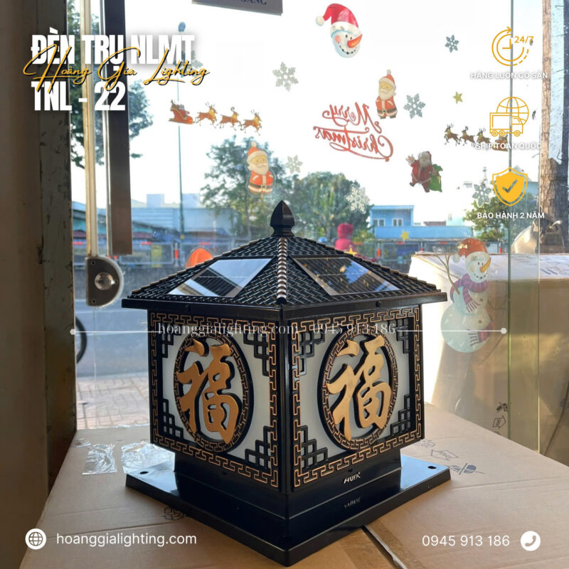 Đèn trụ cổng NLMT TNL-22
