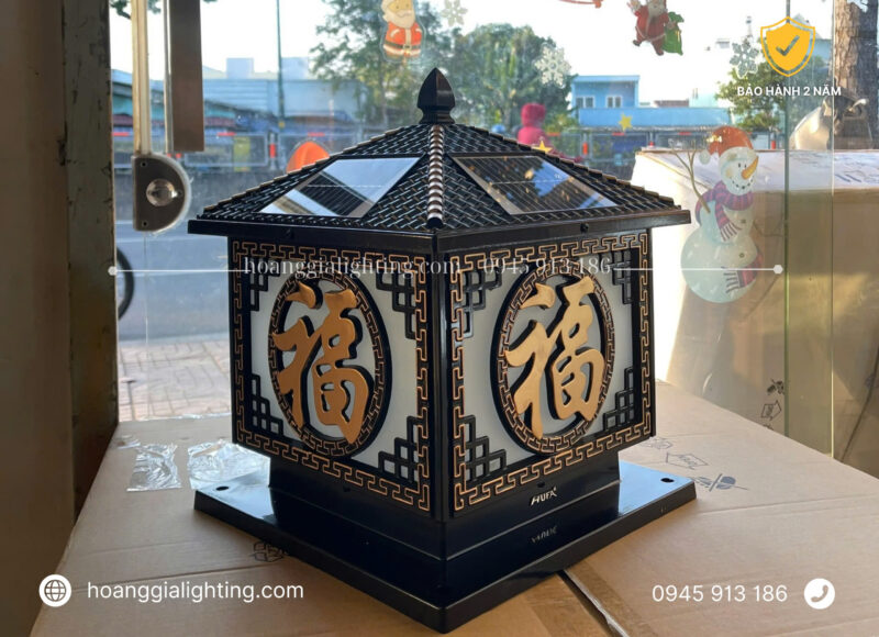 đèn trang trí nội thất của mọi nhà Đèn trụ cổng NLMT TNL-21