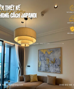 Đèn thả phong cách JAPANDI