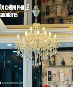 Đèn chùm pha lê nến DC0088T15