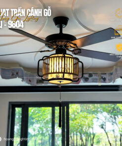 Quạt trần cánh gỗ ĐQ-9804