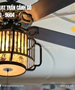 Quạt trần cánh gỗ ĐQ-9804