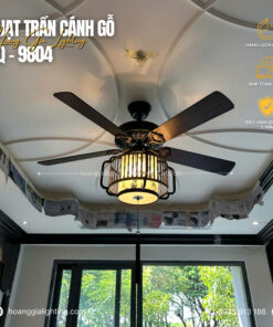 Quạt trần cánh gỗ ĐQ-9804