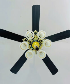 Quạt trần cánh gỗ QT74