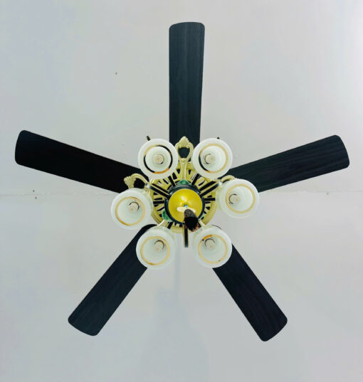 Quạt trần cánh gỗ QT74