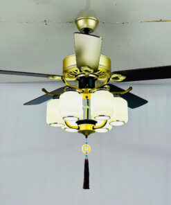 Quạt trần cánh gỗ QT74