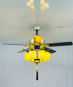 Quạt trần cánh gỗ QT74