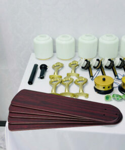 Quạt trần cánh gỗ QT74