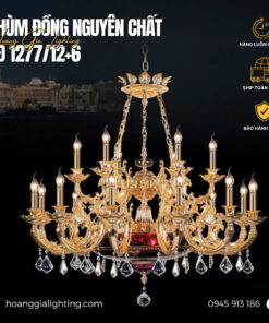 Đèn chùm đồng CĐ 1277/12+6