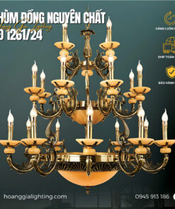 Đèn chùm đồng CĐ 1261/24