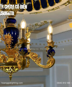 Đèn chùm đồng DC6066T8