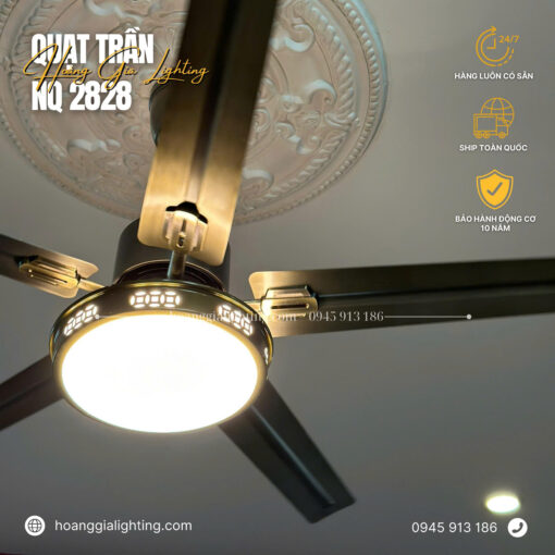 Quạt trần 5 cánh kim loại NQ-2828