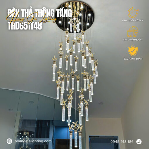 Đèn thả thông tầng THD651T48