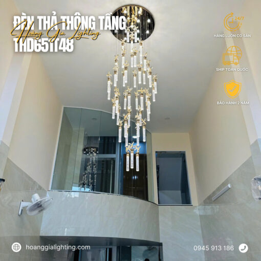 Đèn thả thông tầng THD651T48