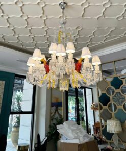 Đèn chùm pha lê nến CN 8148/10+5