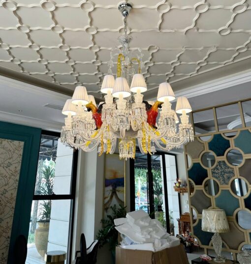 Đèn chùm pha lê nến CN 8148/10+5