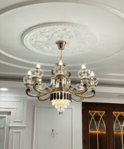Đèn chùm nến pha lê DC6018T8