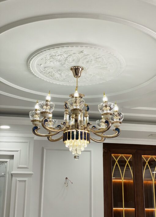 Đèn chùm nến pha lê DC6018T8