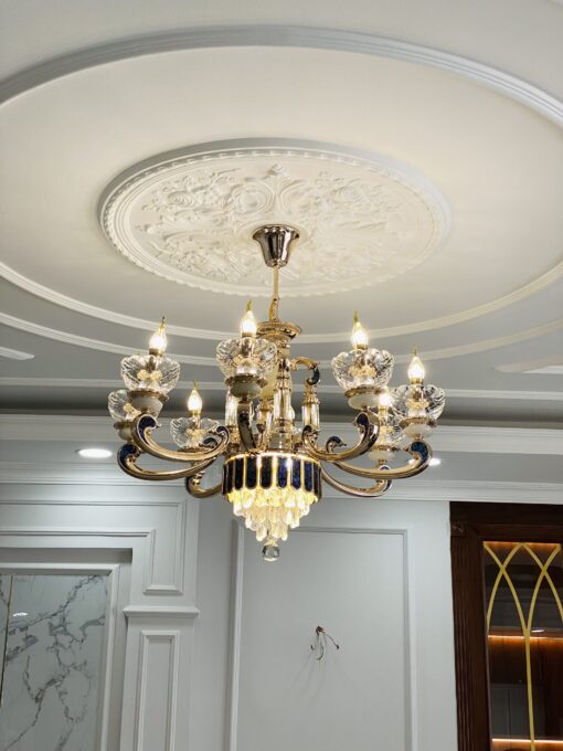 Đèn chùm nến pha lê DC6018T8