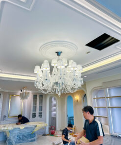 Đèn chùm pha lê nến DC9801T20