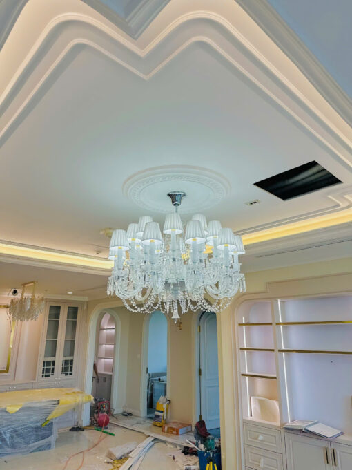 Đèn chùm pha lê nến DC9801T20