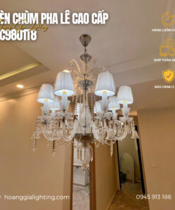 Đèn chùm pha lê nến DC9801T8