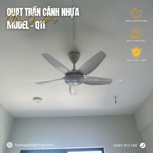 Quạt trần 5 cánh nhựa MODEL-Q11