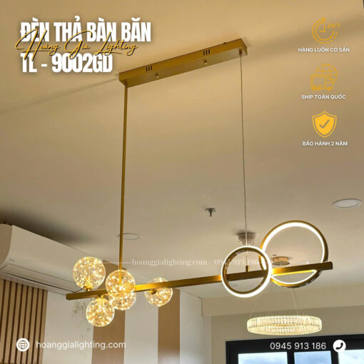 Đèn thả bàn ăn TL-9002GD