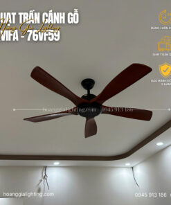 Quạt trần cánh gỗ QViFa-76VF59