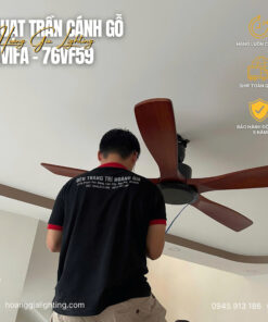 Quạt trần cánh gỗ QViFa-76VF59