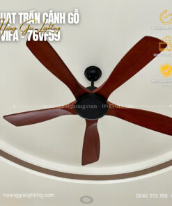 Quạt trần cánh gỗ QViFa-76VF59