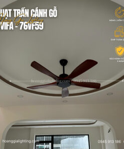 Quạt trần cánh gỗ QViFa-76VF59
