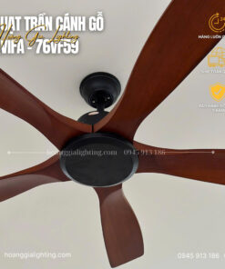 Quạt trần cánh gỗ QViFa-76VF59