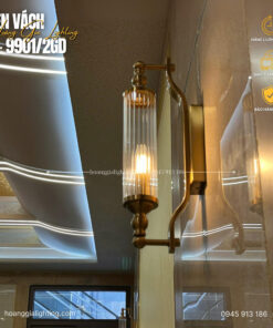 Đèn vách đồng V-9901/2GD