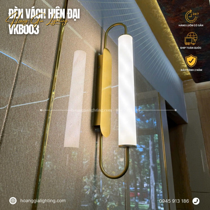 Đèn vách hiện đại VKB003