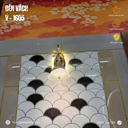 Đèn vách hiện đại V-1605