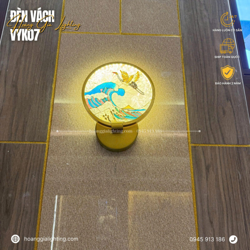 Đèn vách hiện đại V-YK07