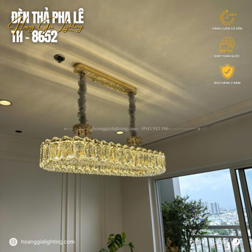 Đèn thả pha lê TH-8652