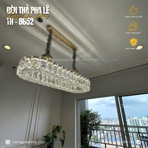 Đèn thả pha lê TH-8652