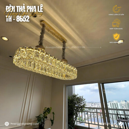 Đèn thả pha lê TH-8652