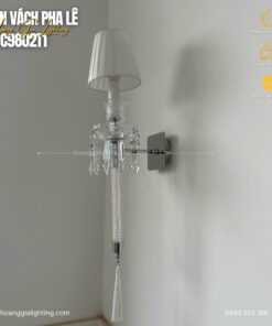 đèn trang trí nội thất của mọi nhà Đèn vách pha lê VDC9802T1