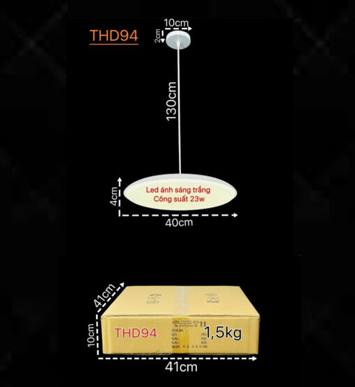 Đèn thả hiện đại THD94