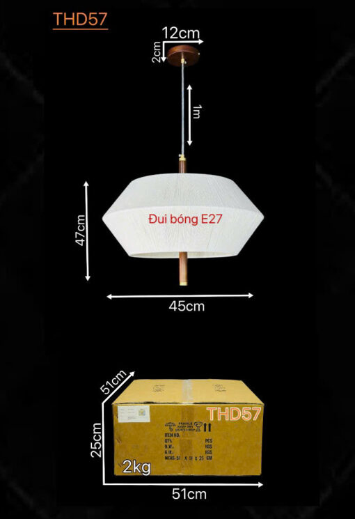 Đèn thả hiện đại THD57