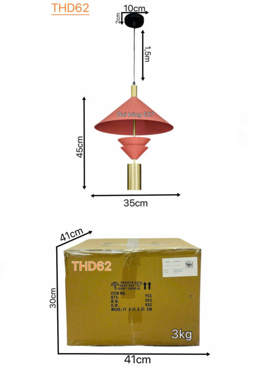 Đèn thả hiện đại THD62