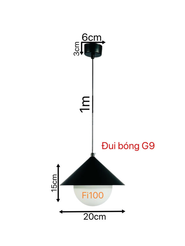 đèn trang trí nội thất của mọi nhà Đèn thả chao THD99