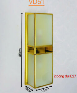 Đèn vách đồng VD51