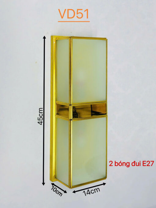 Đèn vách đồng VD51