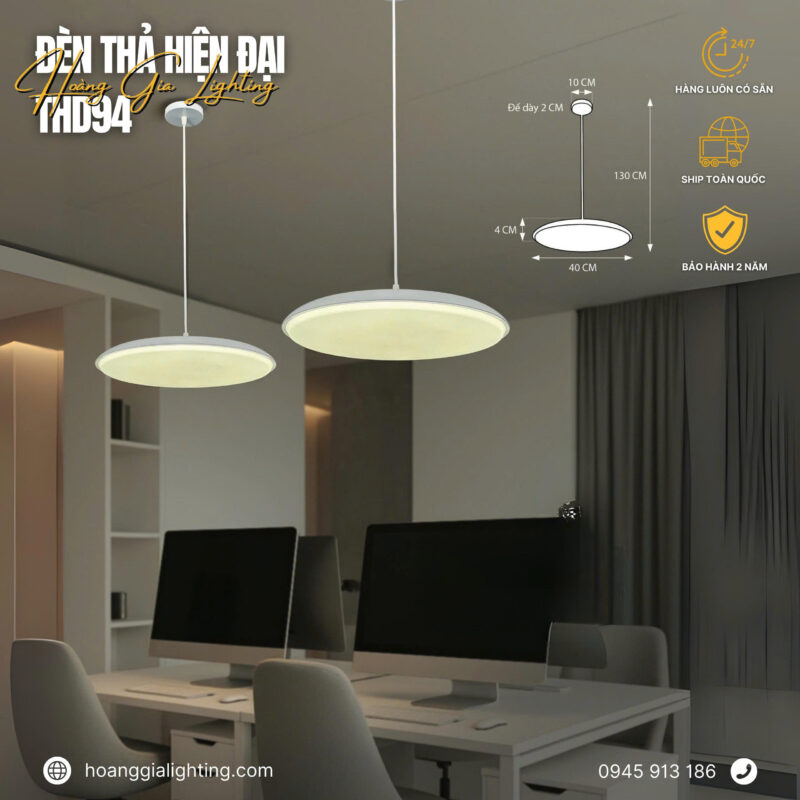 Đèn thả hiện đại THD94
